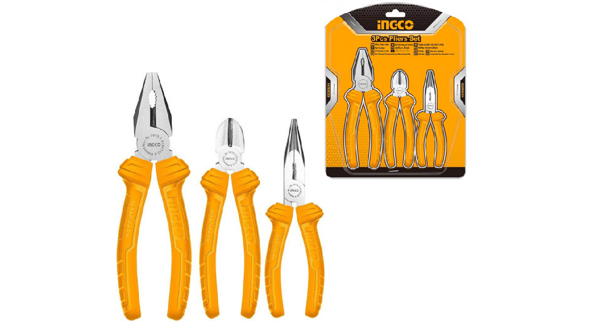 INGCOIngco HKPS08311 3'lü Set Pense, Yan Keski, Kargaburun PenseING-HKPS08311