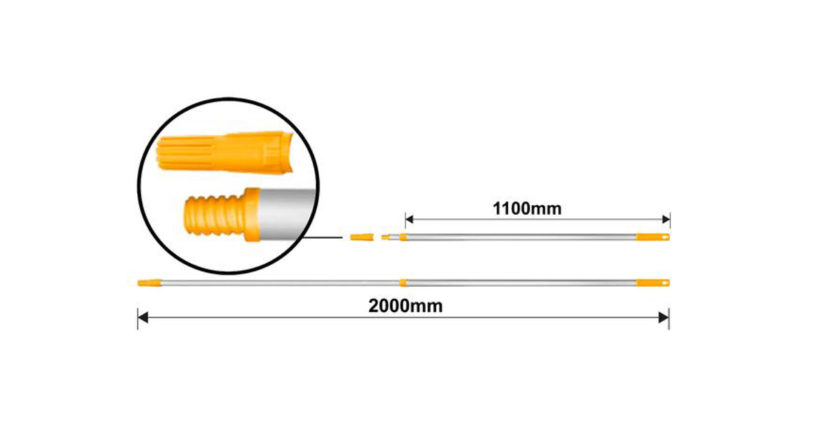 INGCOIngco HRCEP0205 Teleskopik SapING-HRCEP0205