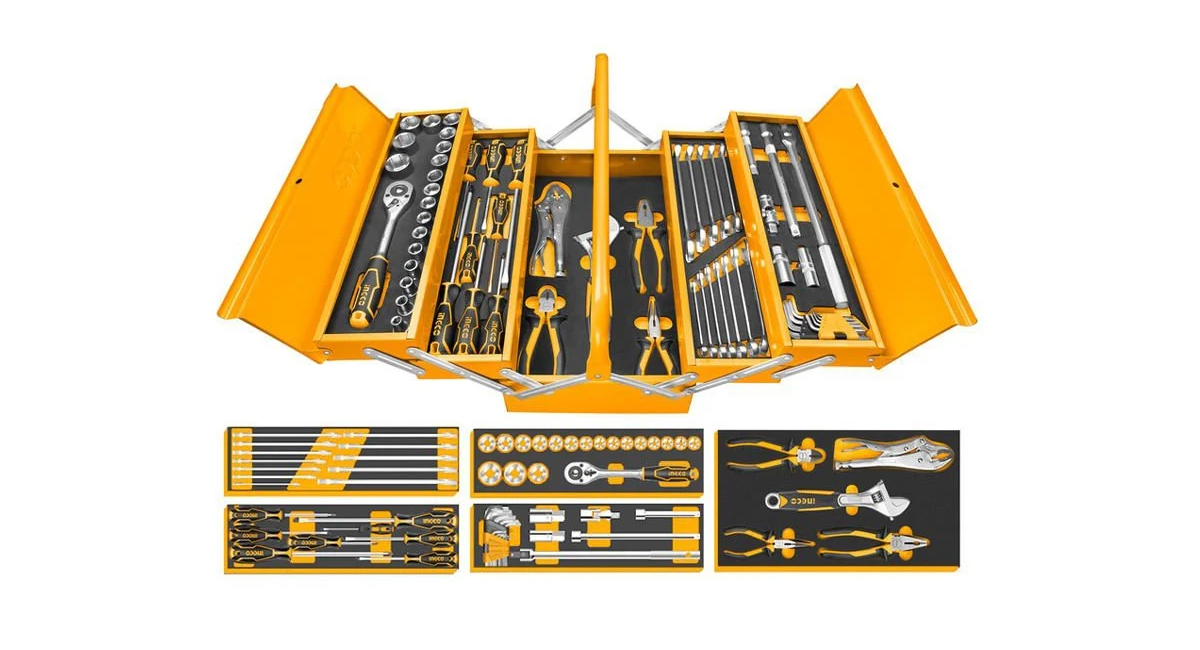 INGCOIngco HTCS15591 Endüstriyel 59 Parça Alet TakımıING-HTCS15591