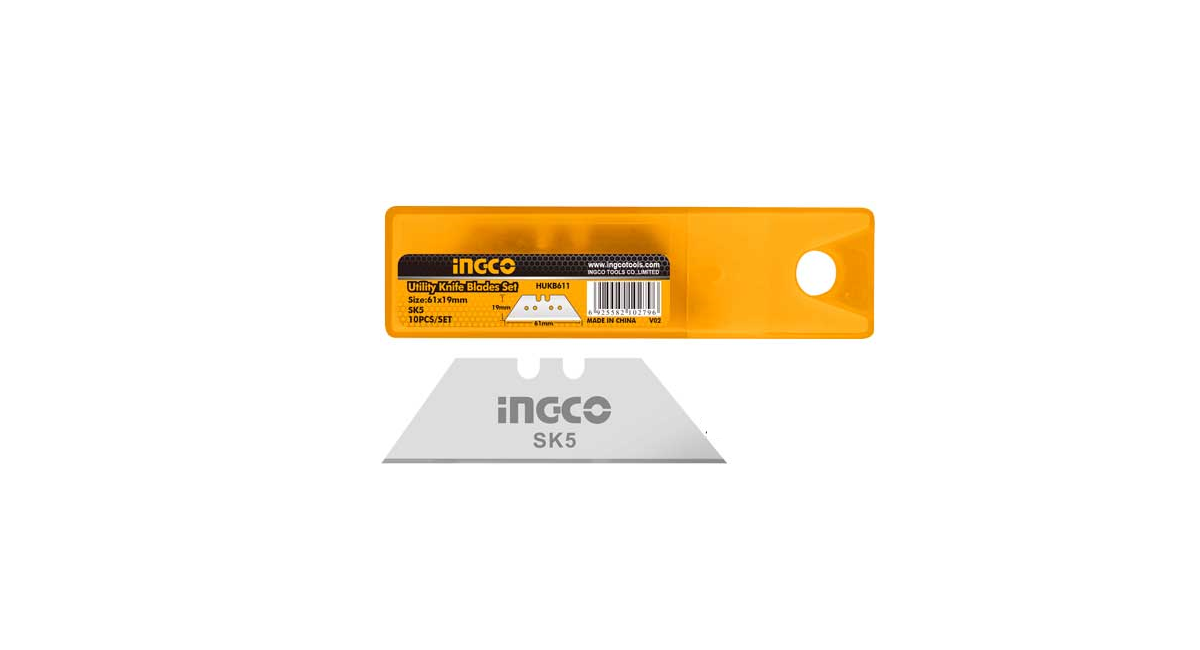 INGCOIngco HUKB611 10'lu Yedek Maket Bıçağı SetiING-HUKB611