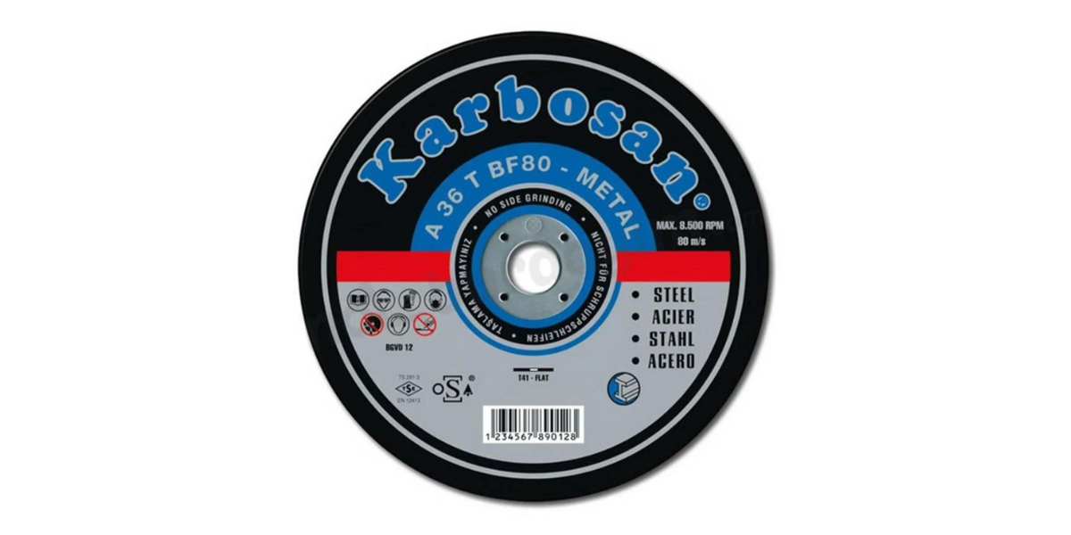Karbosan 115mm Metal Kesme Diski
