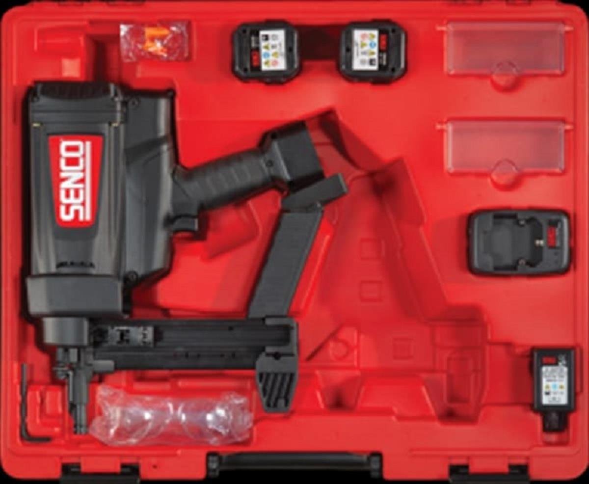 Senco Gazlı Çivi Çakma Makinası GT40İ-SCP Şarj cihazı ve adabtör