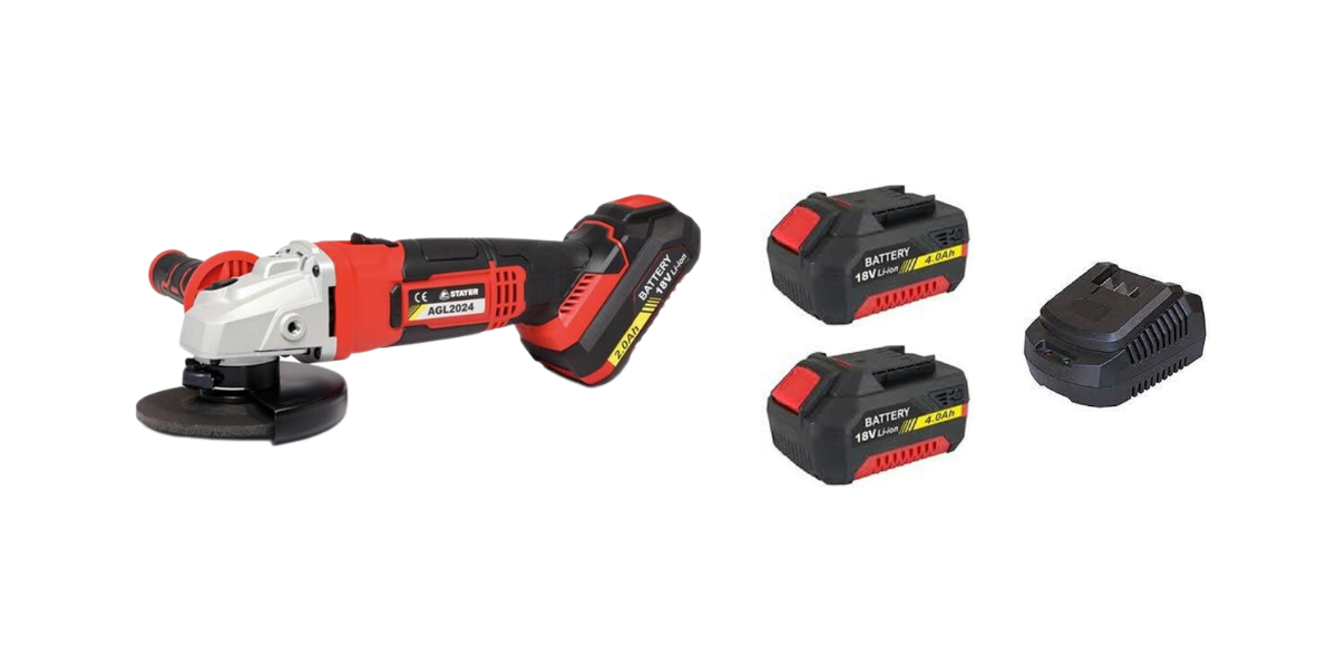Stayer AGL2024 Akülü Avuç Taşlama Li-ion 18V 4.0Ah 115mm