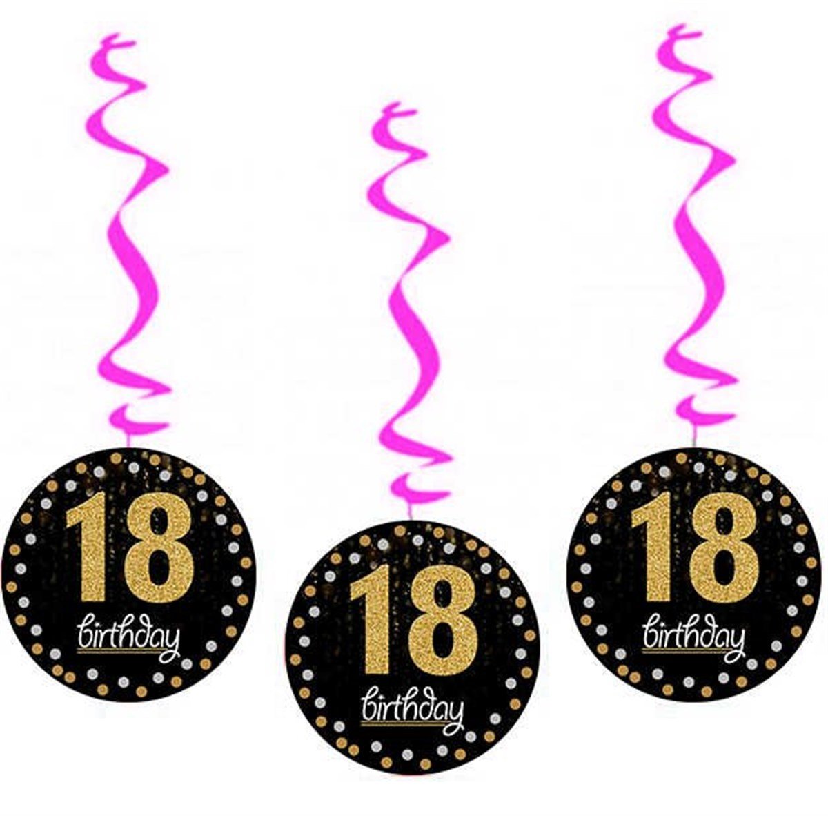 18 Yaş Asma Süs 3 Adet