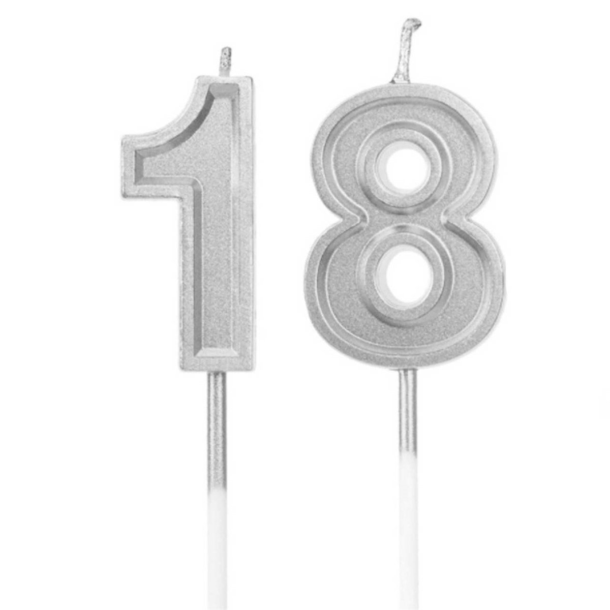 18 Yaş Mum Gümüş