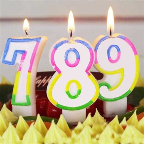 9 Rakam Renkli Mum