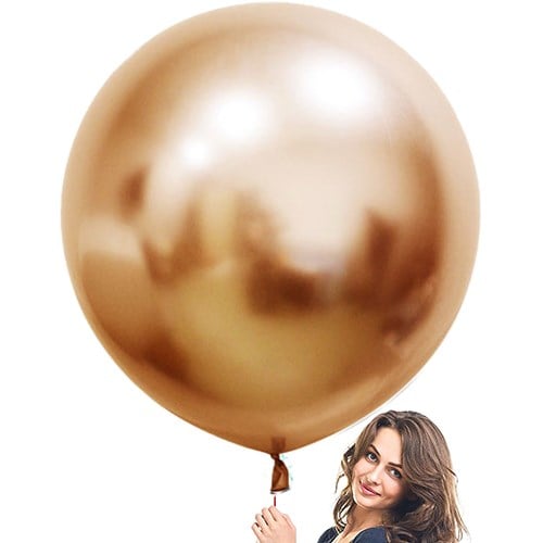 Bakır Jumbo Krom Balon 24 İnç 68 Cm