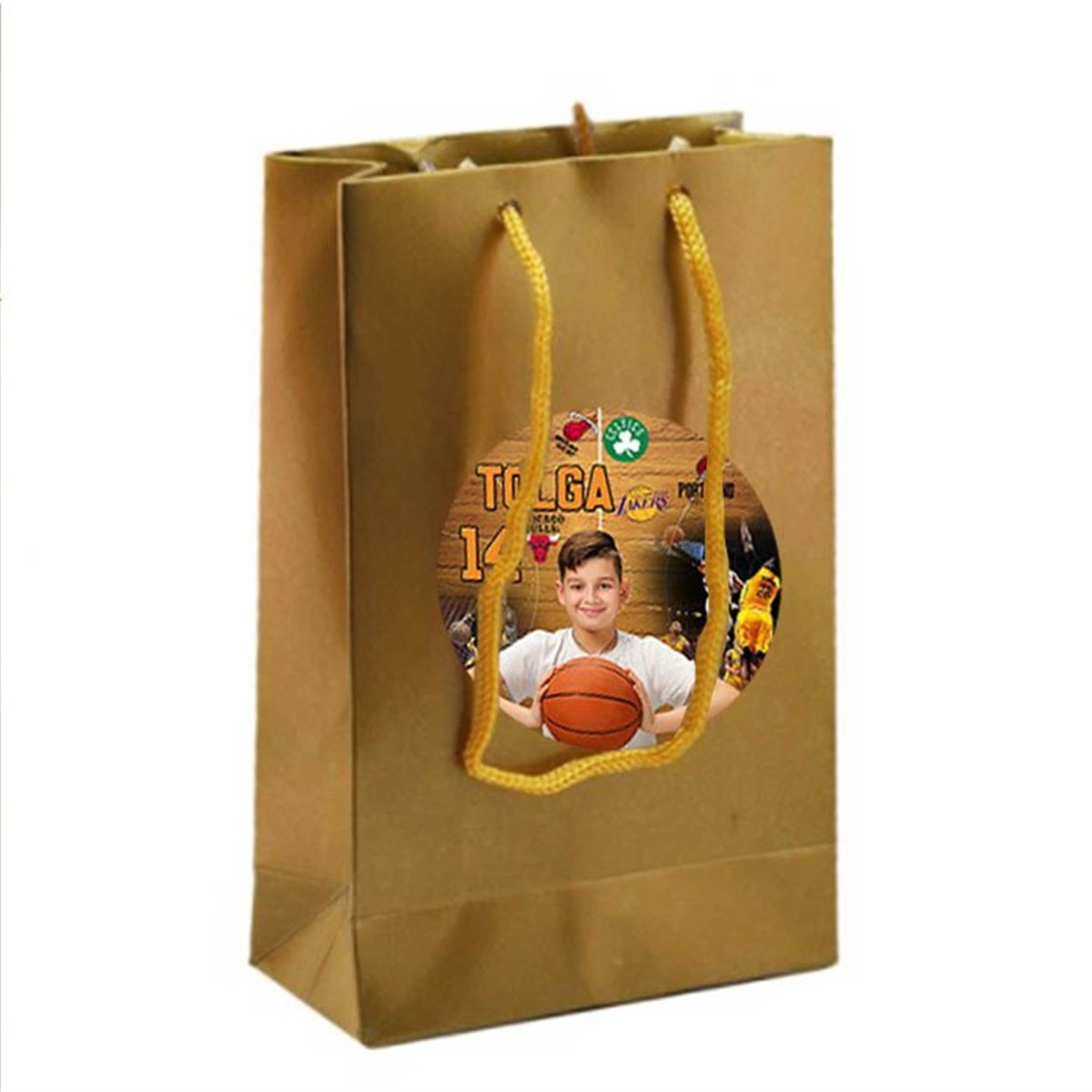 Basketbol Kişiye Özel Hediye Çantası 10 Adet