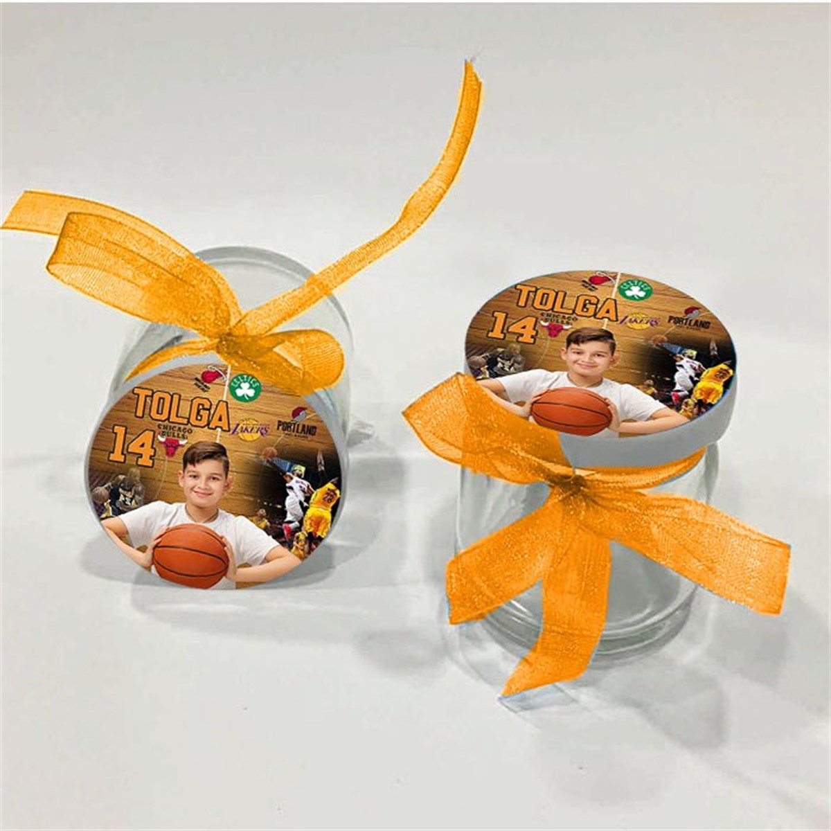 Basketbol Kişiye Özel Kavanoz 10 Adet