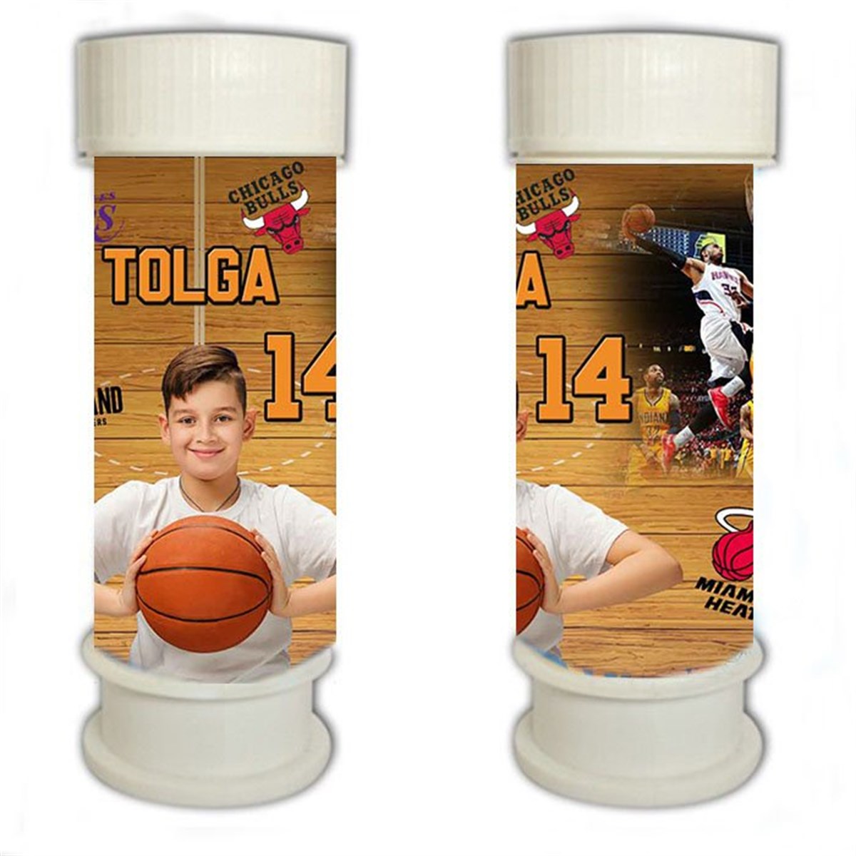 Basketbol Kişiye Özel Köpük Baloncuk 8 Adet