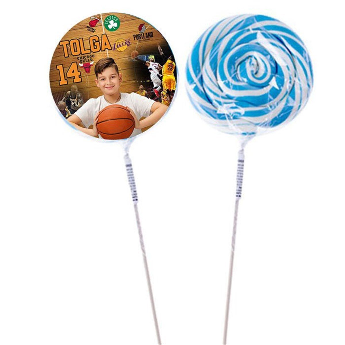 Basketbol Kişiye Özel Sosyete Şekeri 10 Adet