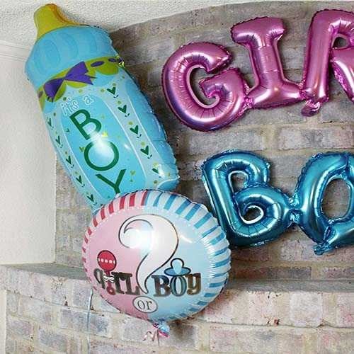 Biberon Mavi Folyo Balon