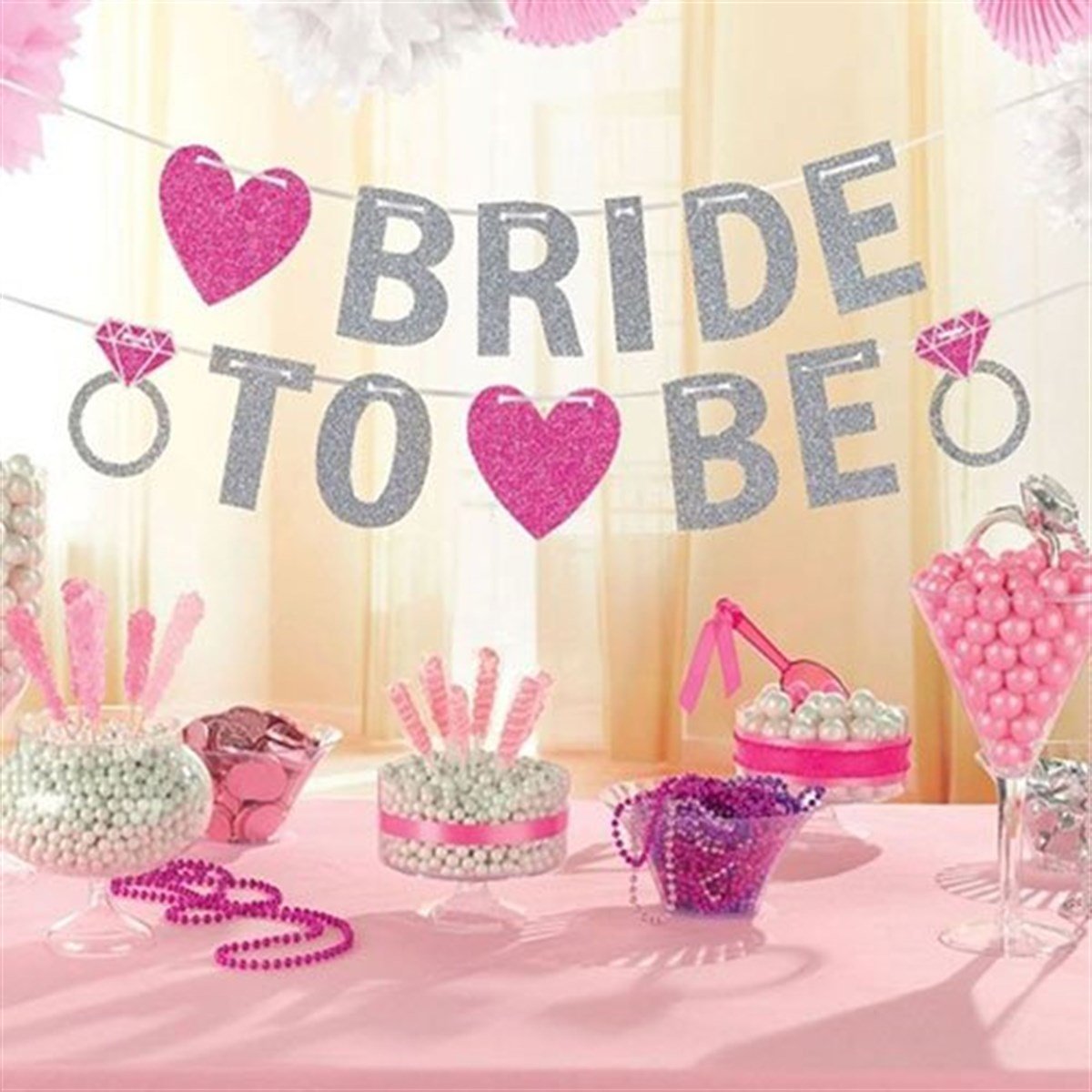 Bride To Be Gümüş Banner