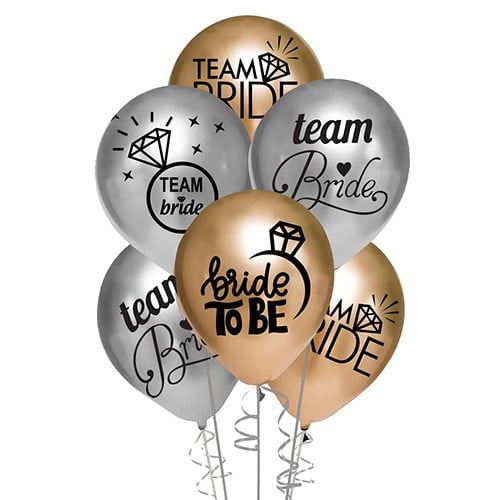 Bride To Be Metalik Balon 100 Adet