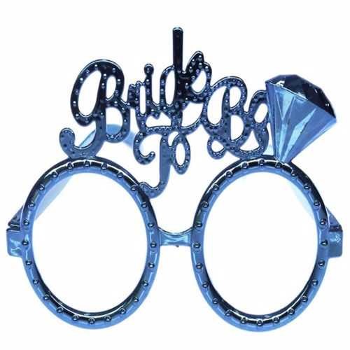 Bride To be Plastik Gözlük Mavi