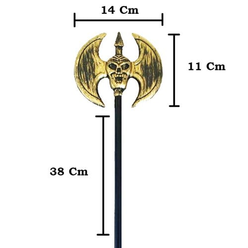 Cadılar Bayramı Çift Taraflı El Baltası 48 Cm