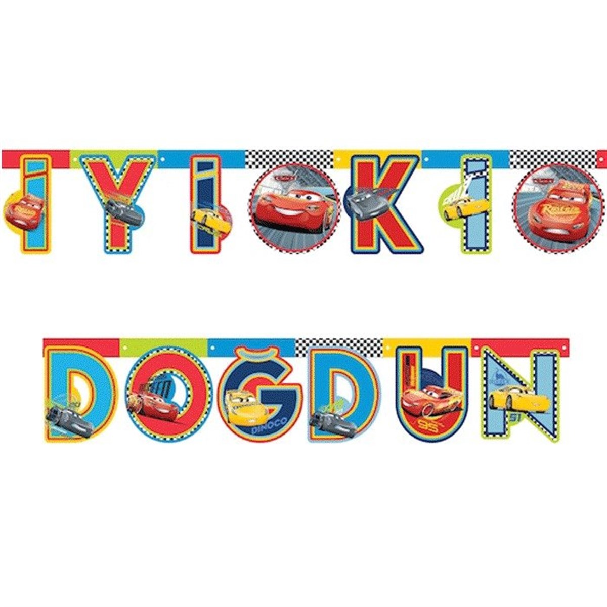 Cars Arabalar İyi Ki Doğdun Yazısı