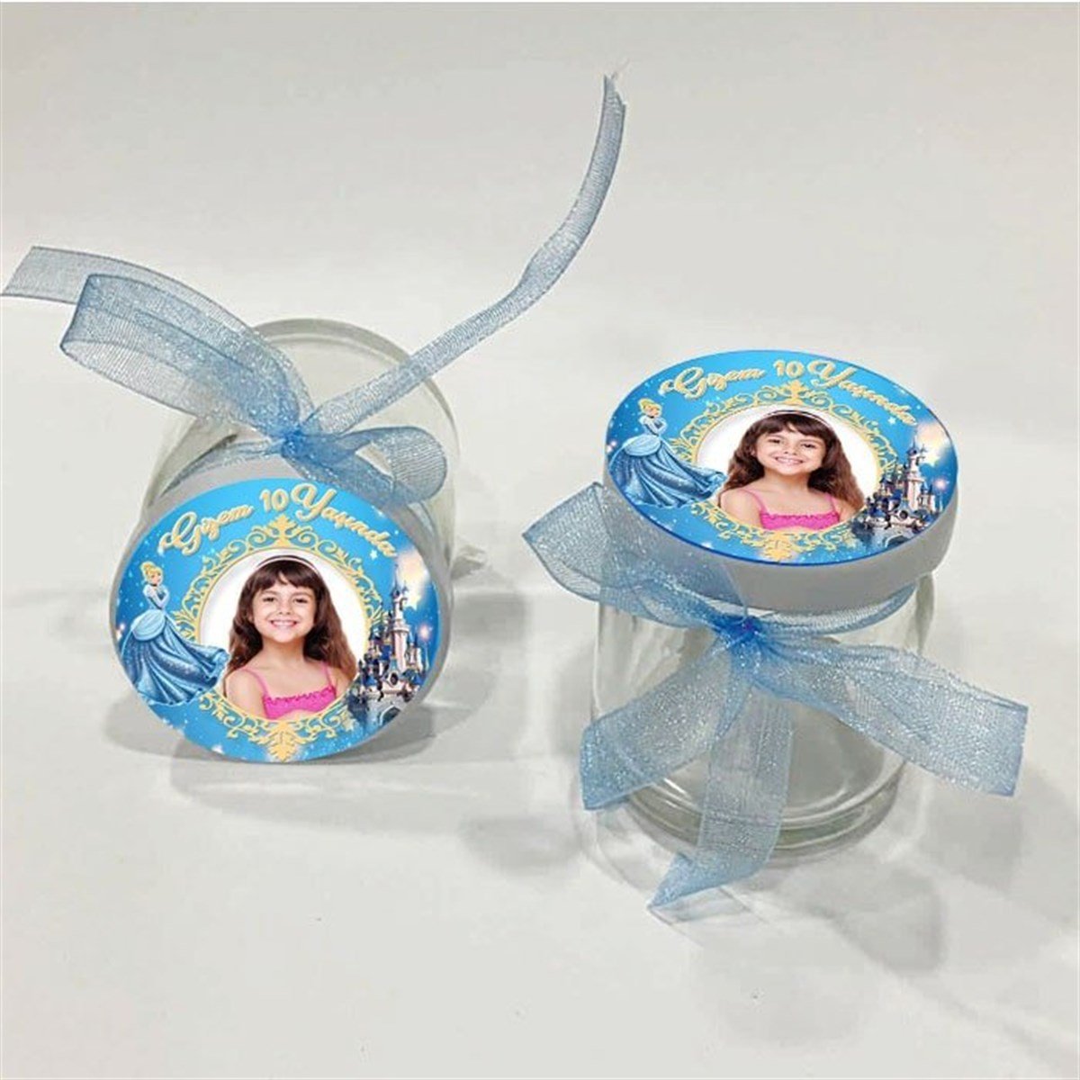 Cinderella Kişiye Özel Kavanoz 10 Adet