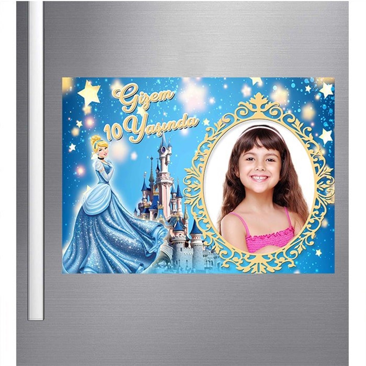 Cinderella Kişiye Özel Magnet 18 Adet