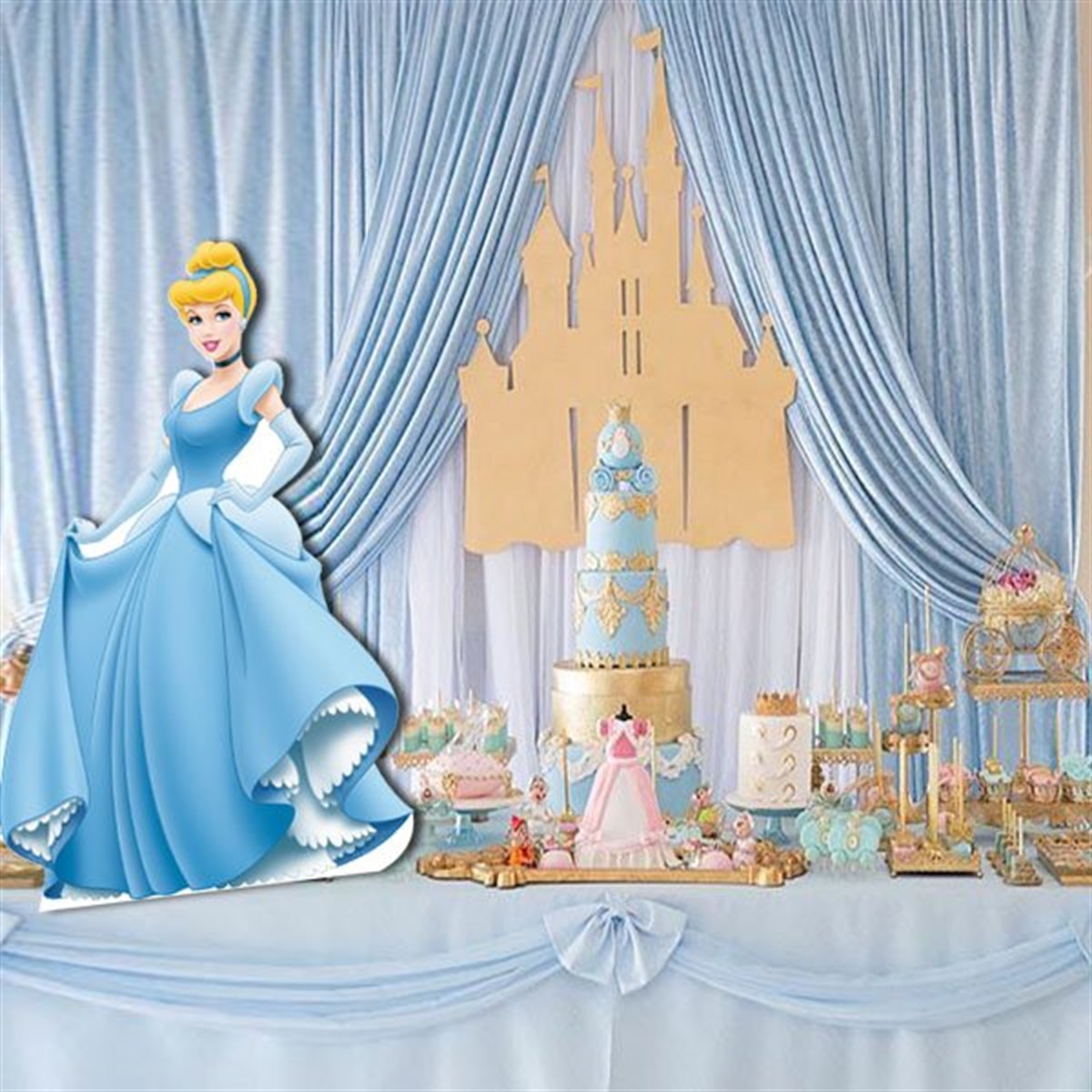 Cinderella Masa Üstü Ayaklı Pano