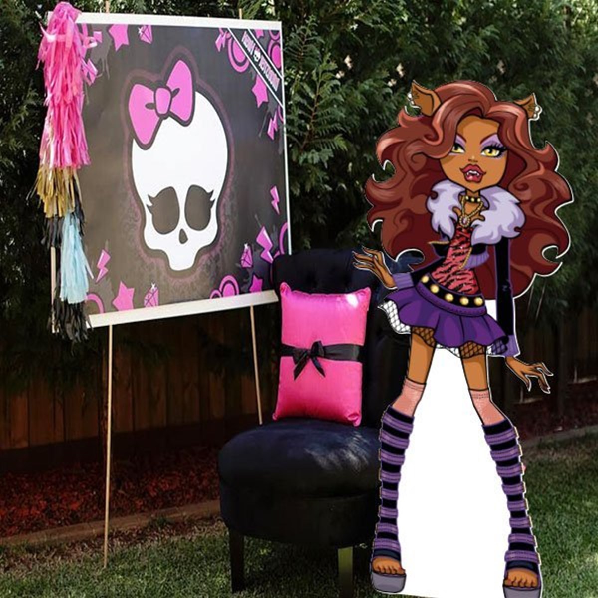Clawdeen Ayaklı Pano 40 x 95 Cm