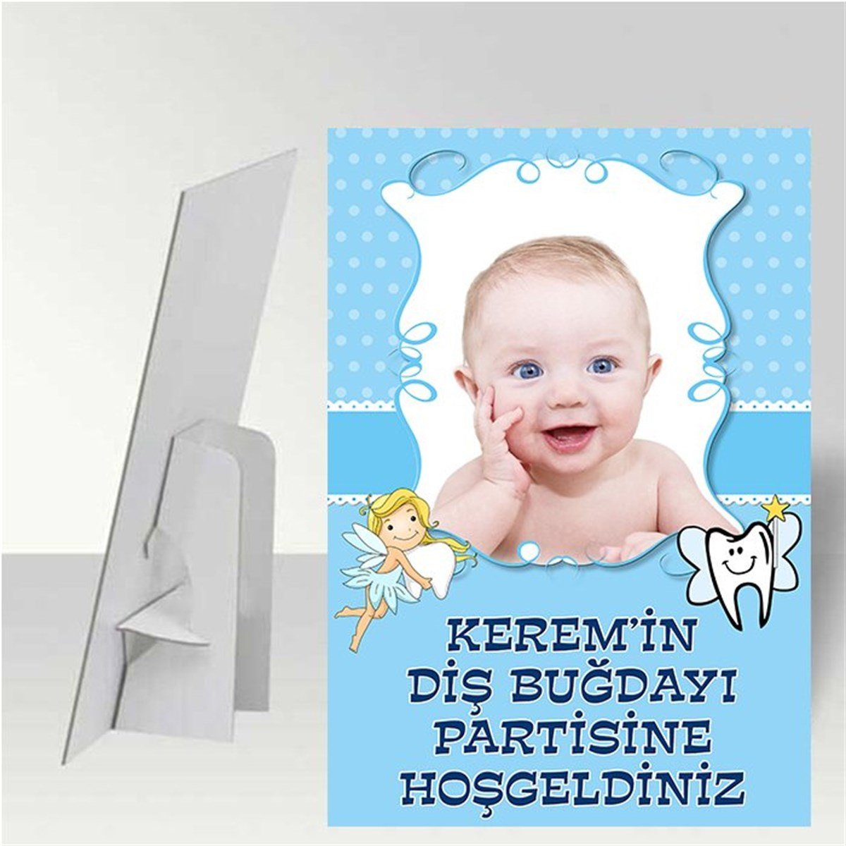 Diş Buğdayı Erkek Kişiye Özel Ayaklı Pano