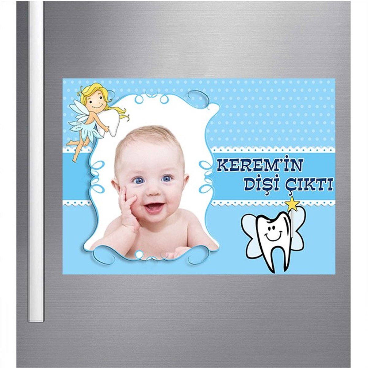 Diş Buğdayı Erkek Kişiye Özel Magnet 18 Adet