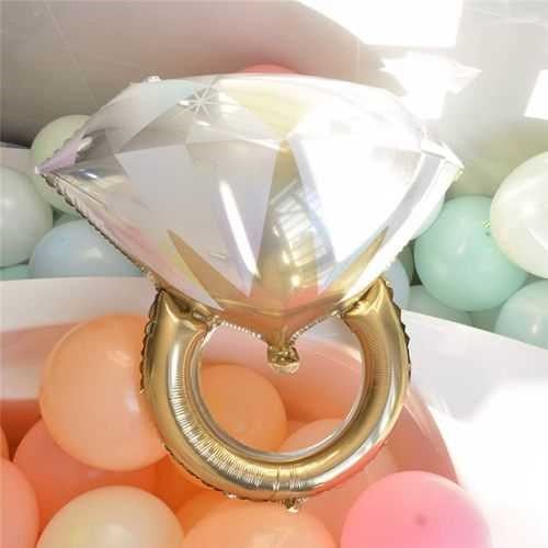 Elmas Yüzük Folyo Balon