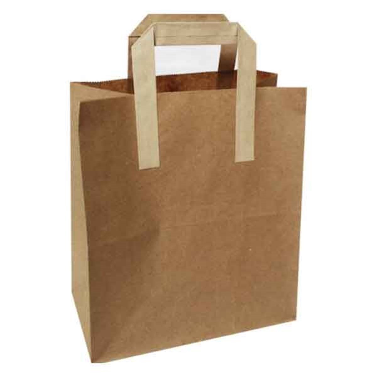 Fast Food Kraft Kağıt Çanta 25 Adet