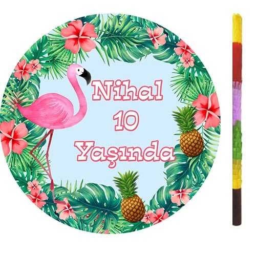 Flamingo Kişiye Özel Pinyata