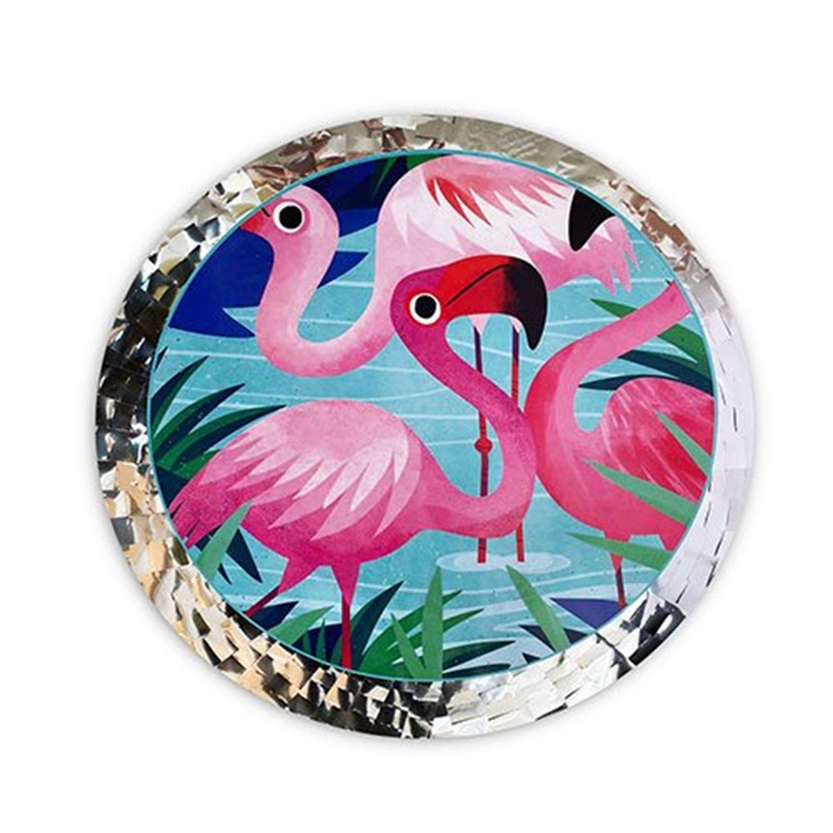 Flamingo Pinyata ve Sopası Gümüş