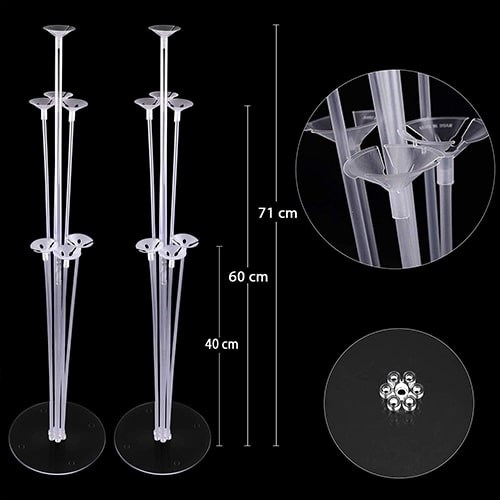 Fuşya Ayaklı Balon Standı