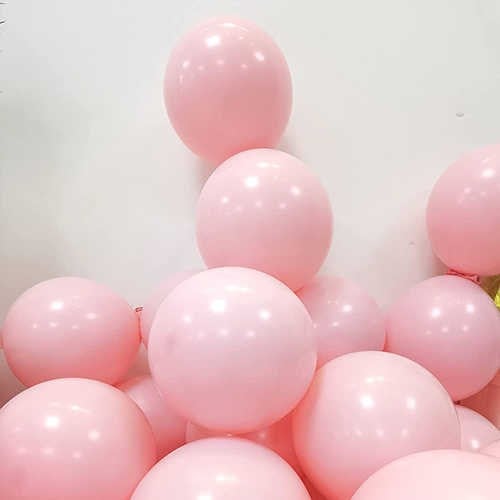 Fuşya Beyaz Pembe Balon 20 Adet