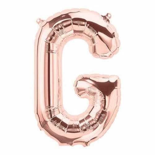 G Harf Folyo Balon Gold Rose 76 Cm