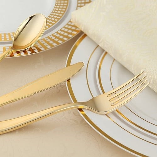Gold mika tabak