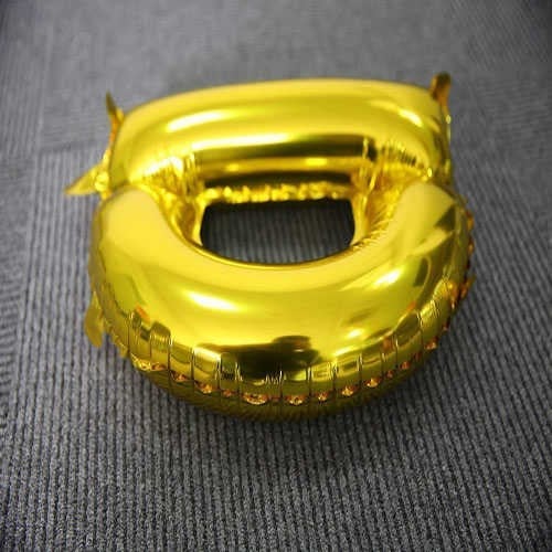 Gold Happy Birthday Folyo Balon Seti