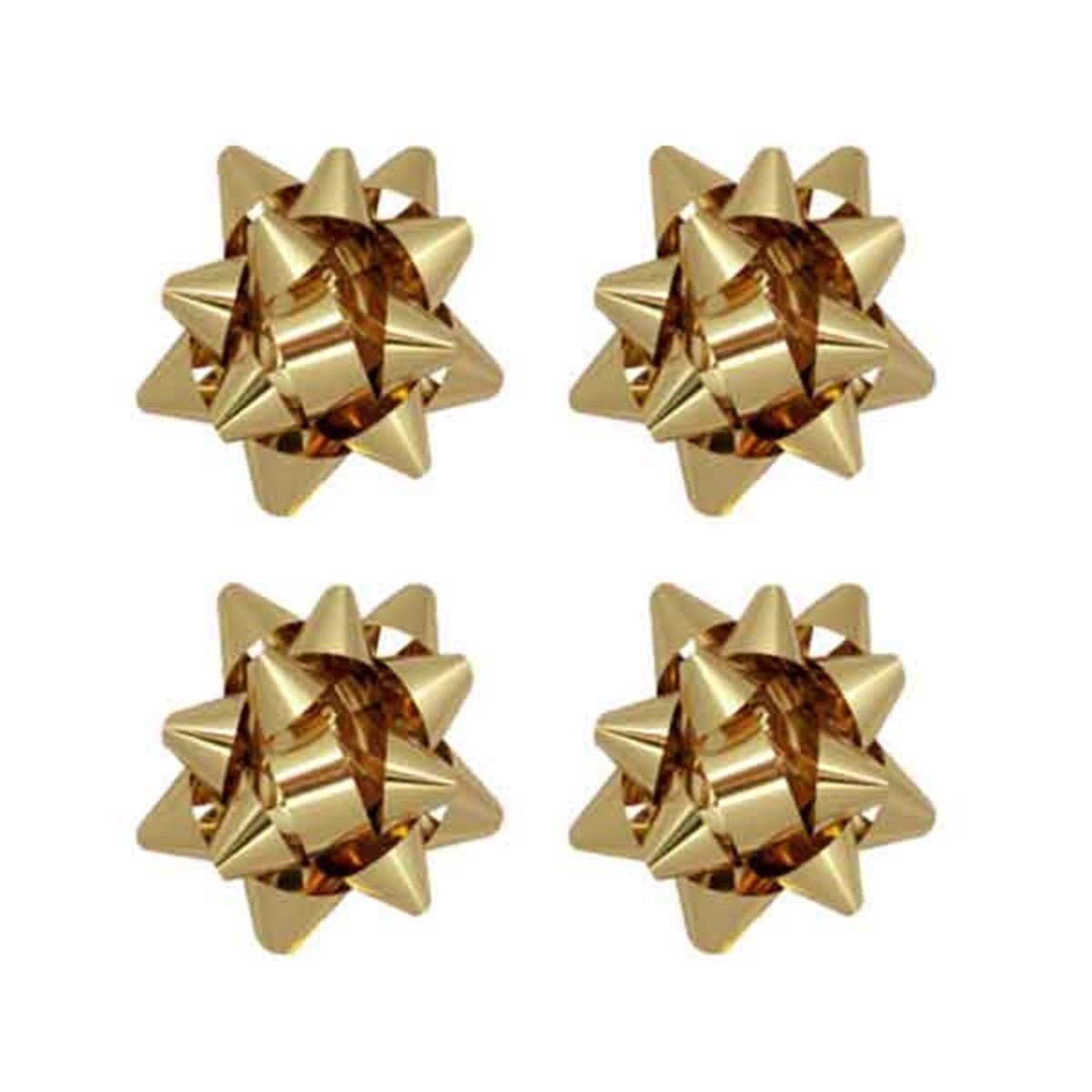 Gold Hediye Paketi Süsü 100 Adet 5 Cm