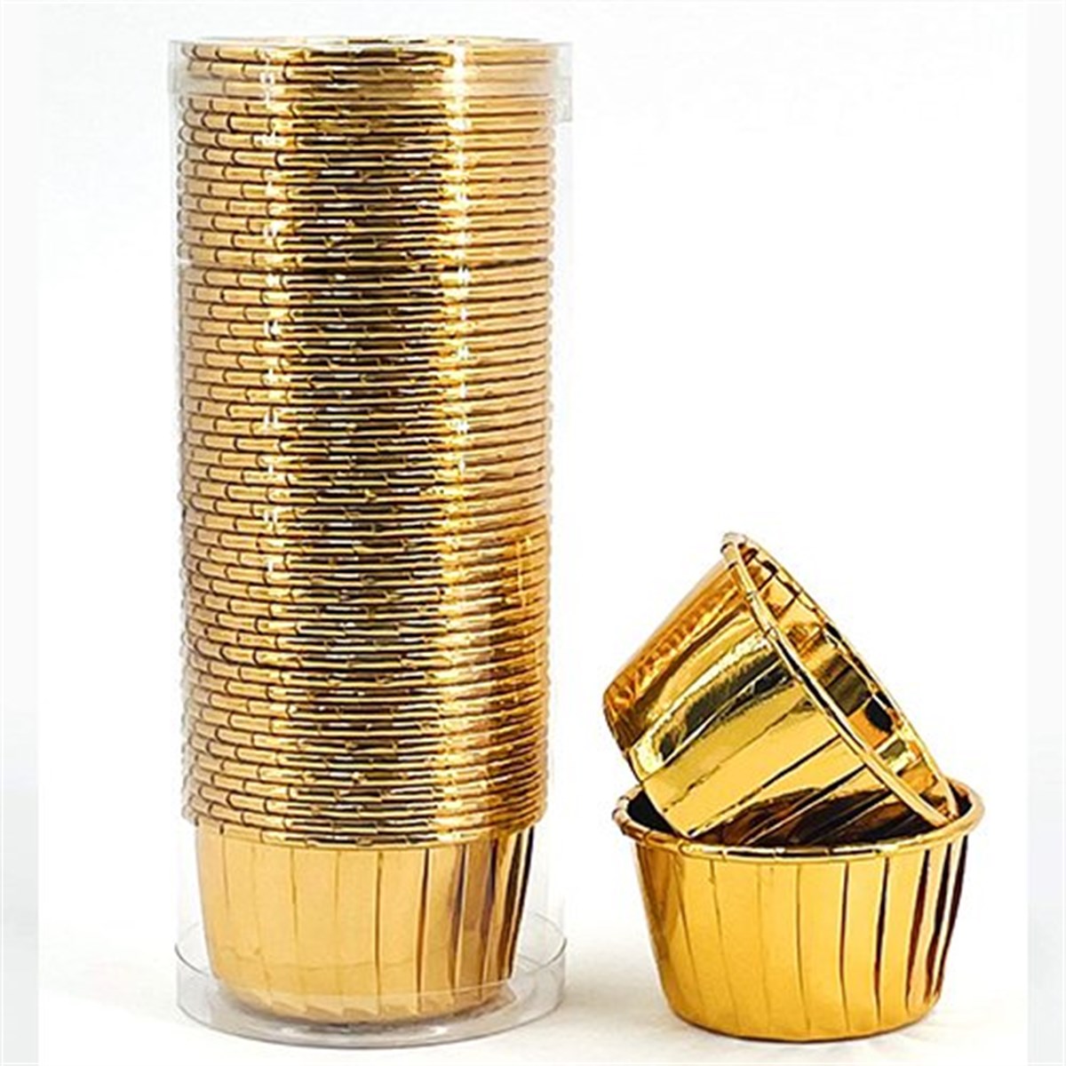 Gold Muffin Cup Cake Kapkek Kabı 25 Adet