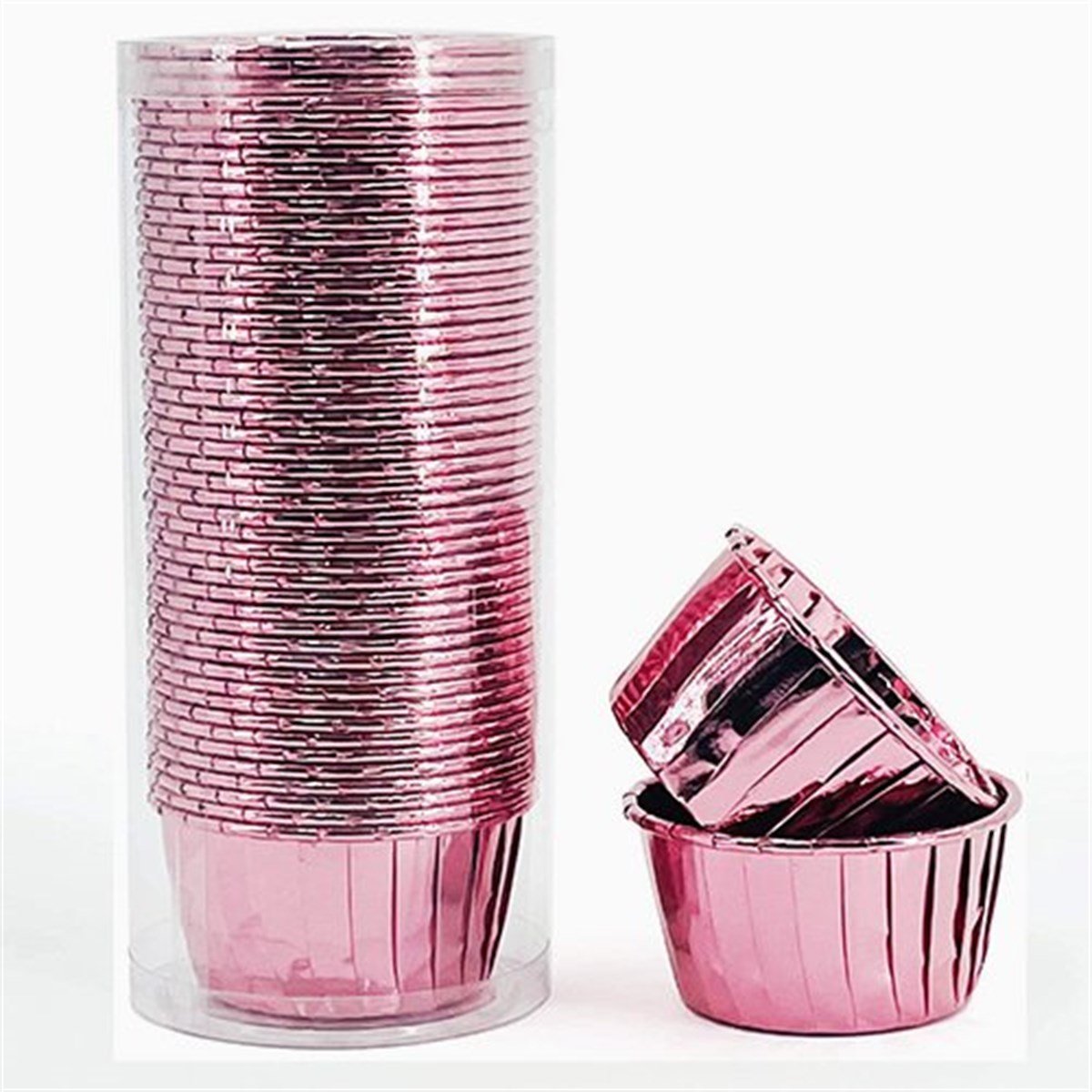 Gold Rose Cup Cake Kap kek Kabı 25 Adet