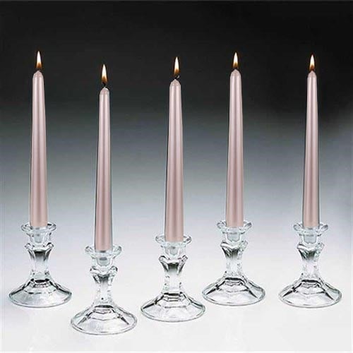 Gold Rose Renkli Şamdan Mum 2 Adet