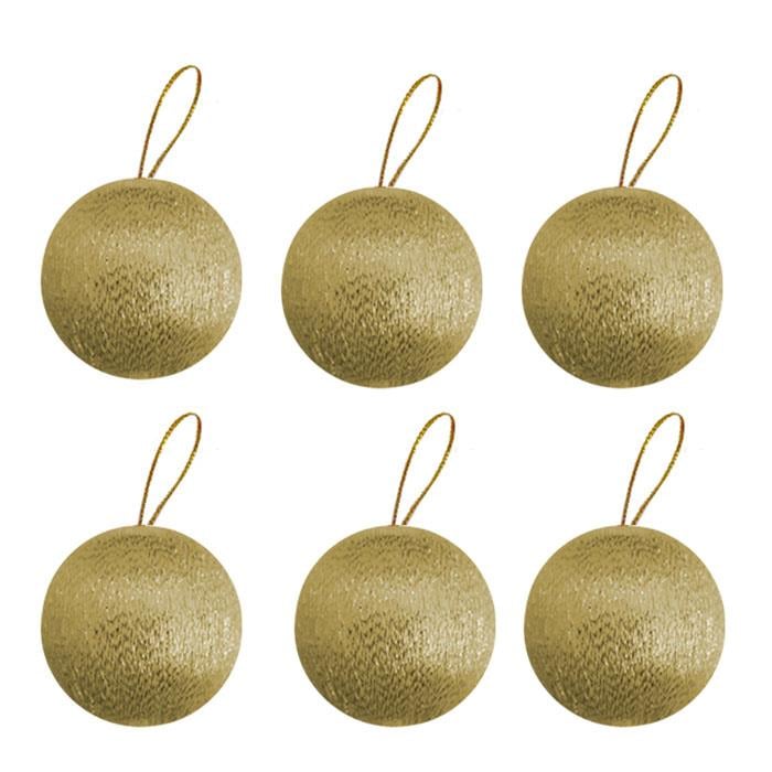 Ağaç SüsleriGold Yaldızlı Çam Ağaç Süsü