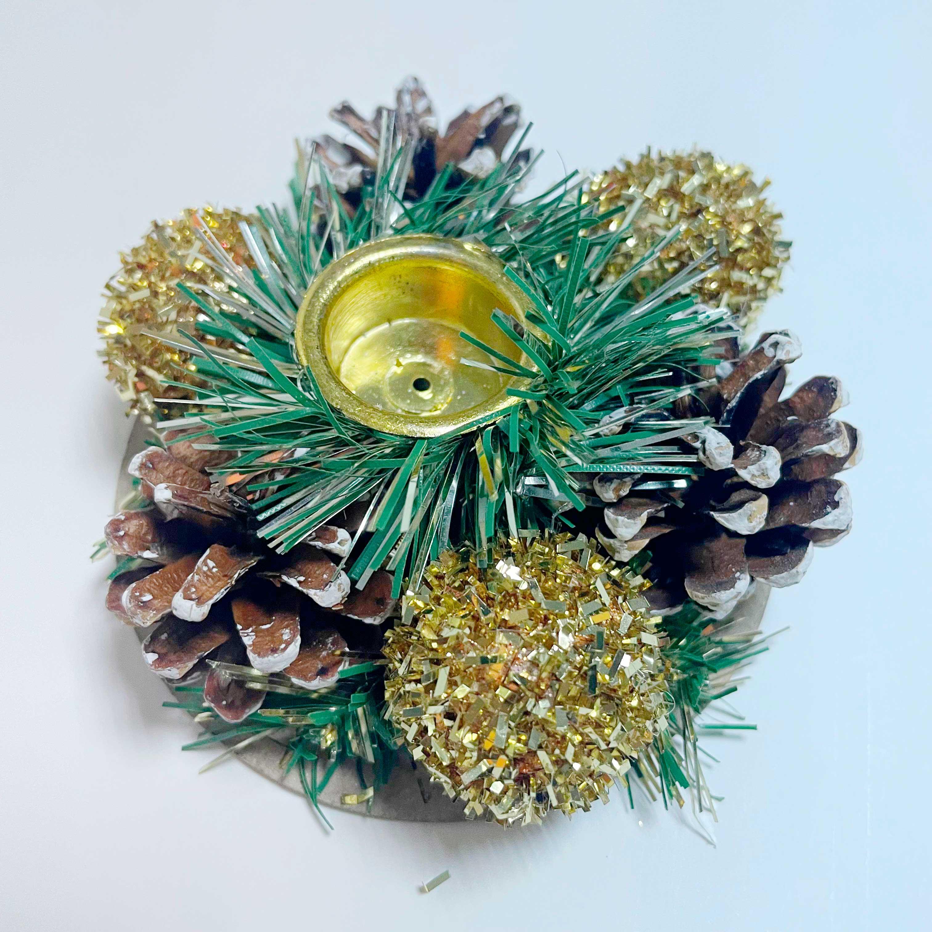 Yılbaşı MumlarıGold Yılbaşı Mumluk