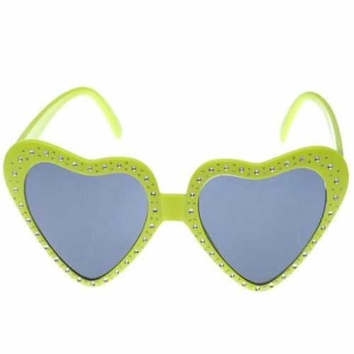 Gözlük Kalpli Sarı