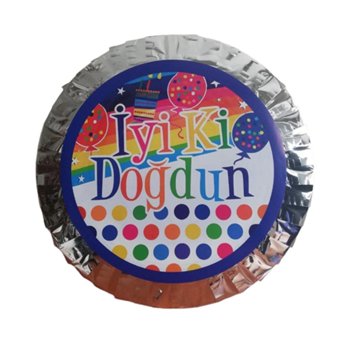 Standart PinyataGümüş İyi Ki Doğdun Pinyata