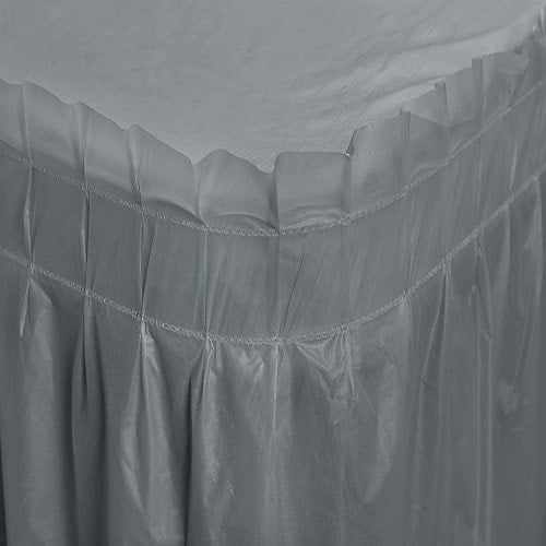 Gümüş Masa Eteği Plastik 