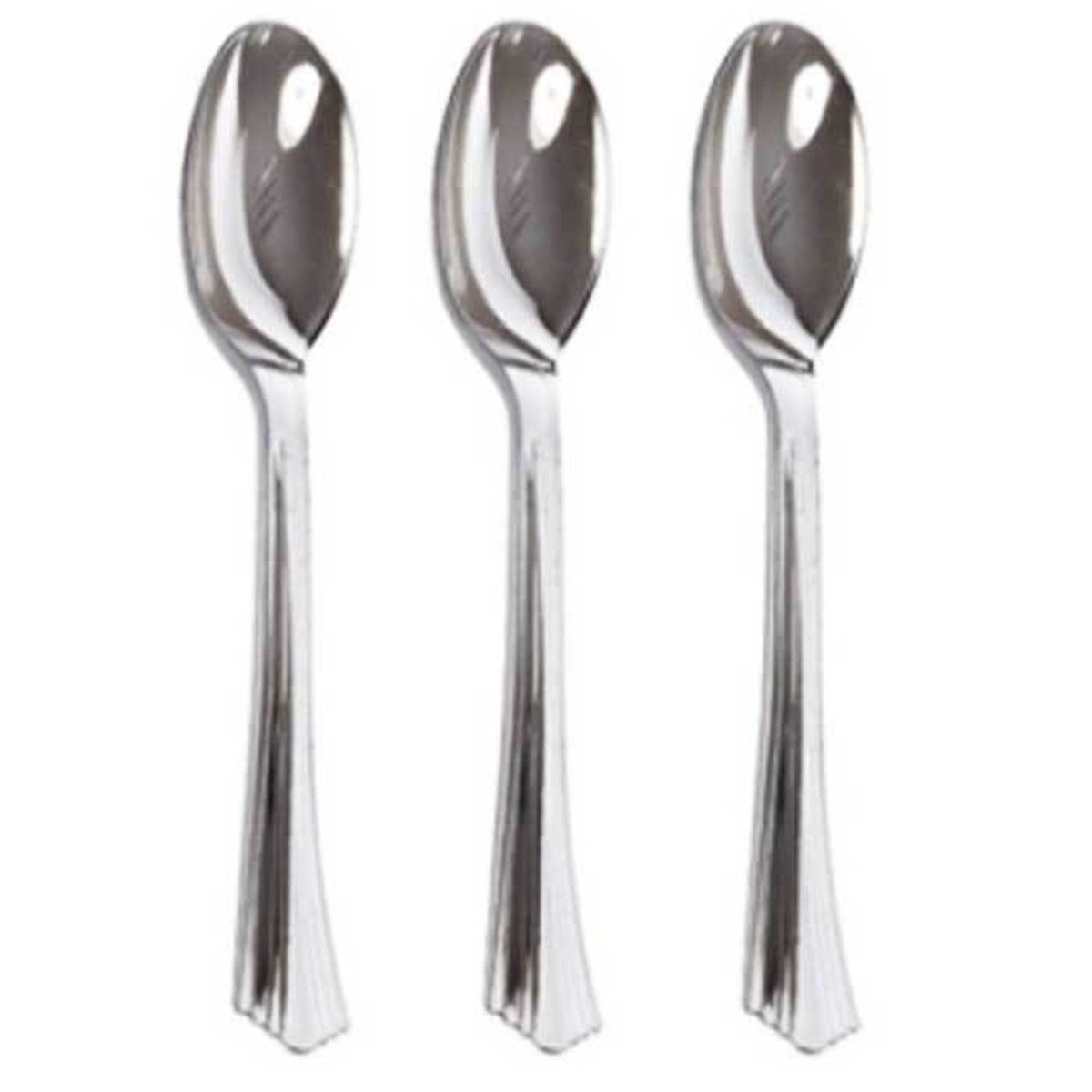 Gümüş Renk Kaşık 18 Adet