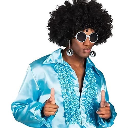 Gümüş Renkli Disko Toplu Parti Gözlüğü