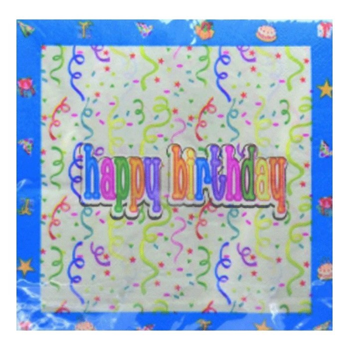 Happy Birthday Peçete 20 Adet