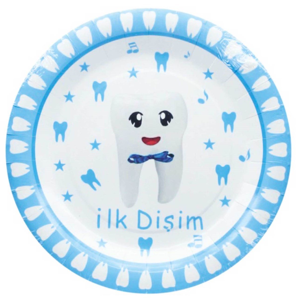 İlk Dişim Mavi Tabak 8 Adet