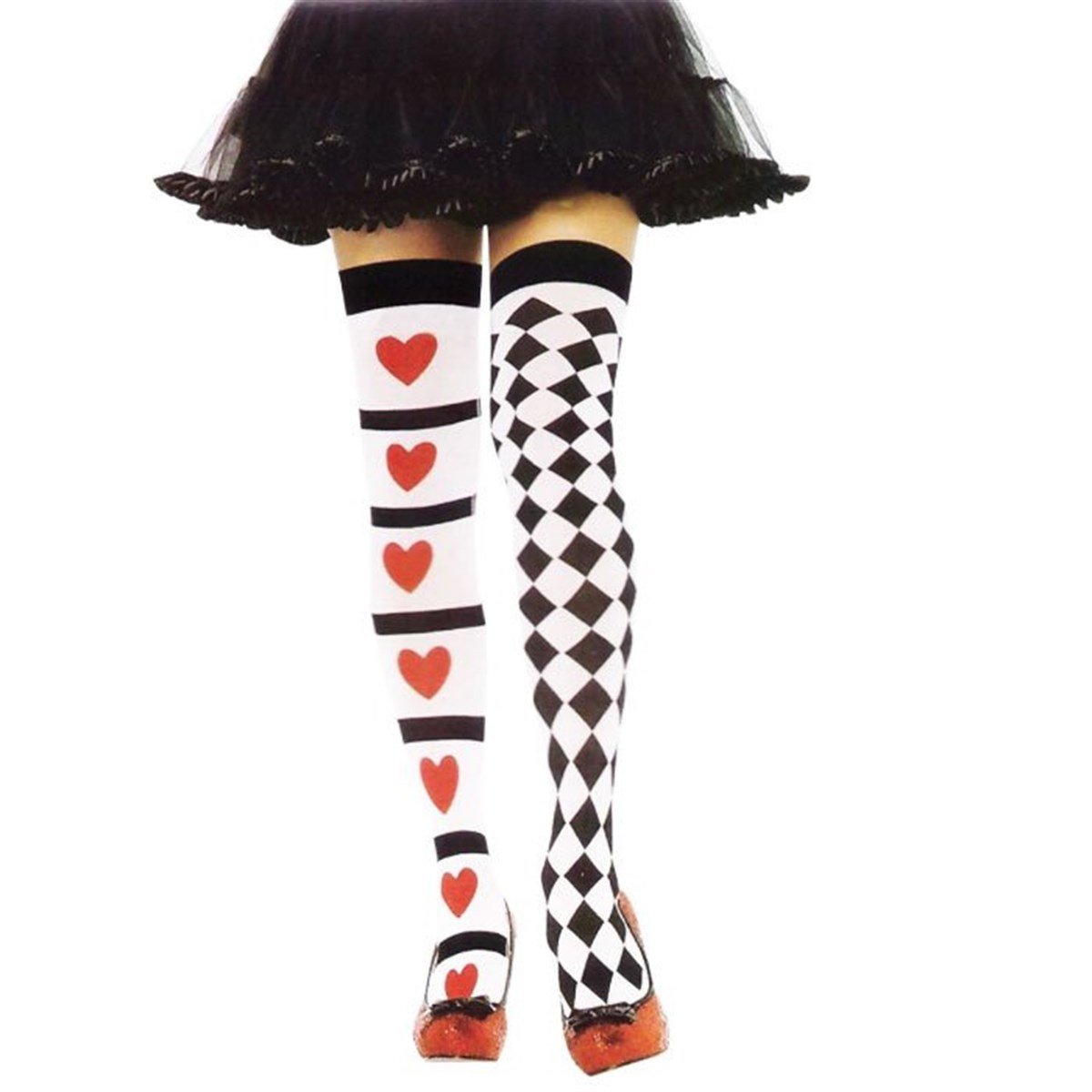 Karo Ve Kalp Parti Çorap